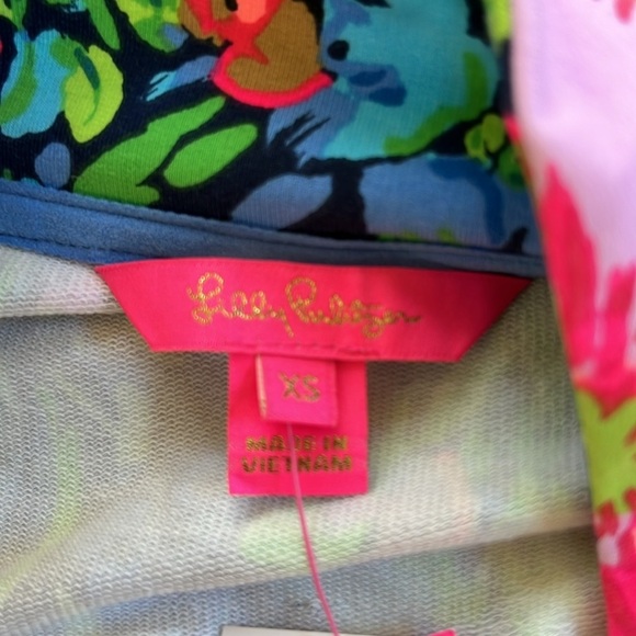 New! Lilly pulitzer XS Lenona UPF 50 zip up jacket. - Picture 8 of 11